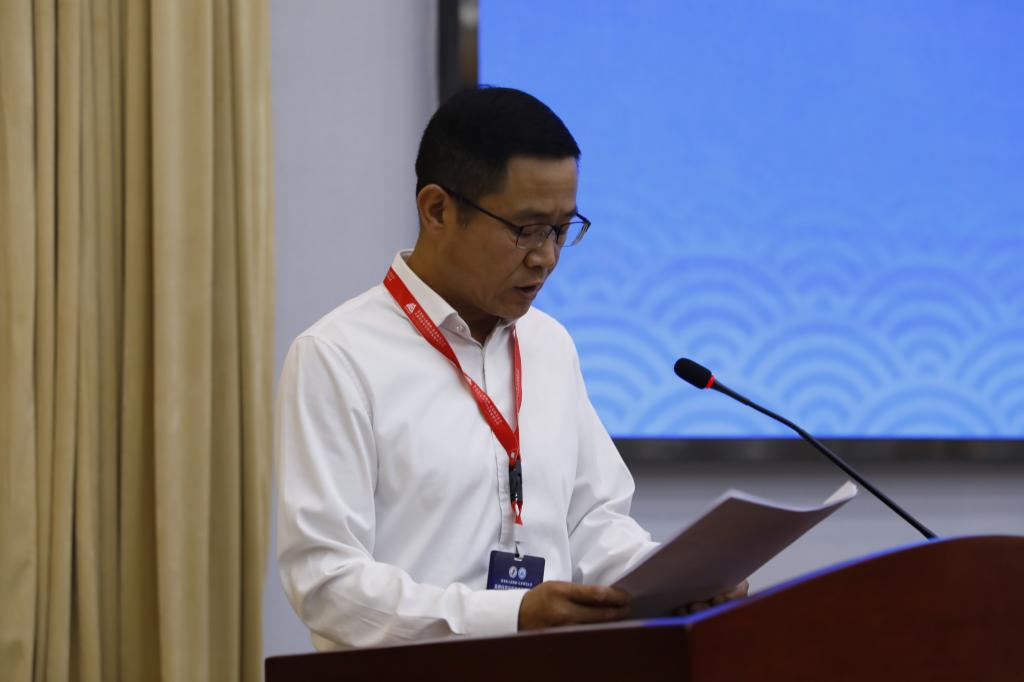 圖4 副校長(zhǎng)、高科院常務(wù)副院長(zhǎng)曹廣超作工作報(bào)告.JPG